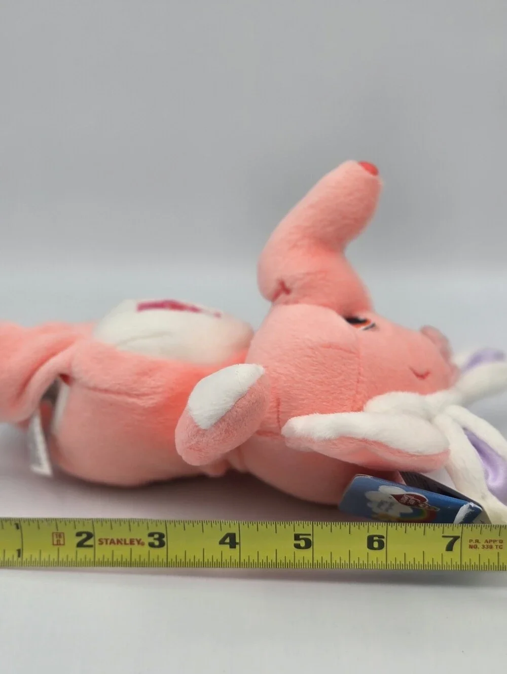 2004 LOTSA HEART ELEPHANT Care Bear Cousins EASTER BUNNY EARS Tags